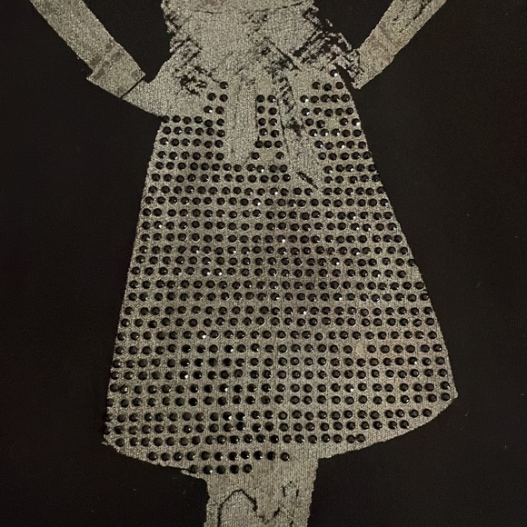 2/$30 Tristan Sleeveless Black Fashion Lady Print Top Size XS - Picture 14 of 15